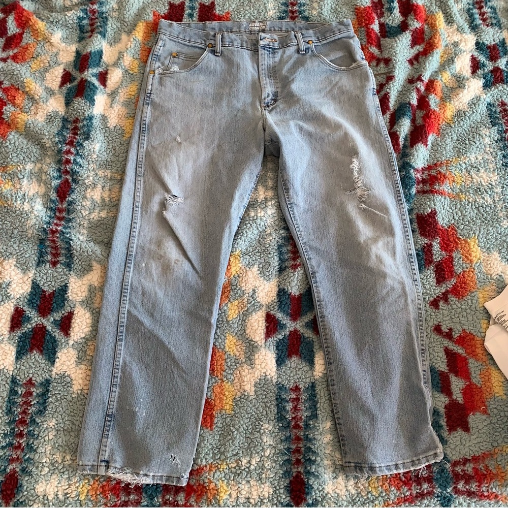 Wrangler 47 Blue Jeans 36x30